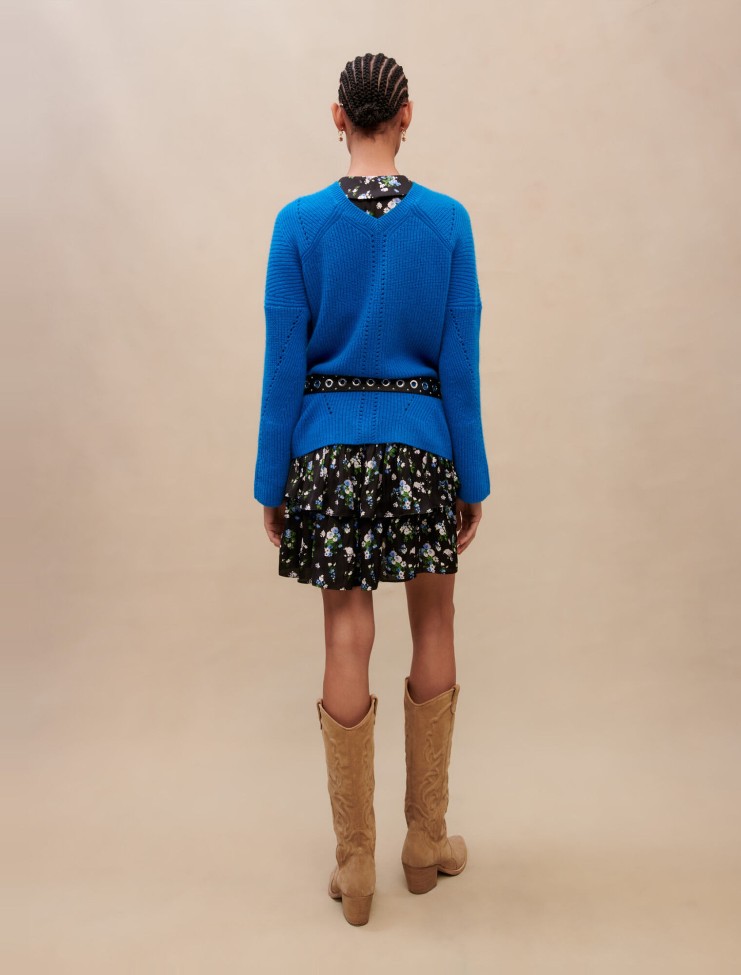 Ribbed cashmere jumper