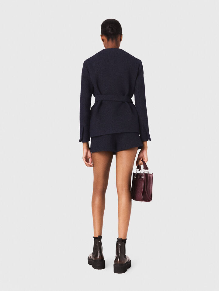 4-pocket tweed jacket
