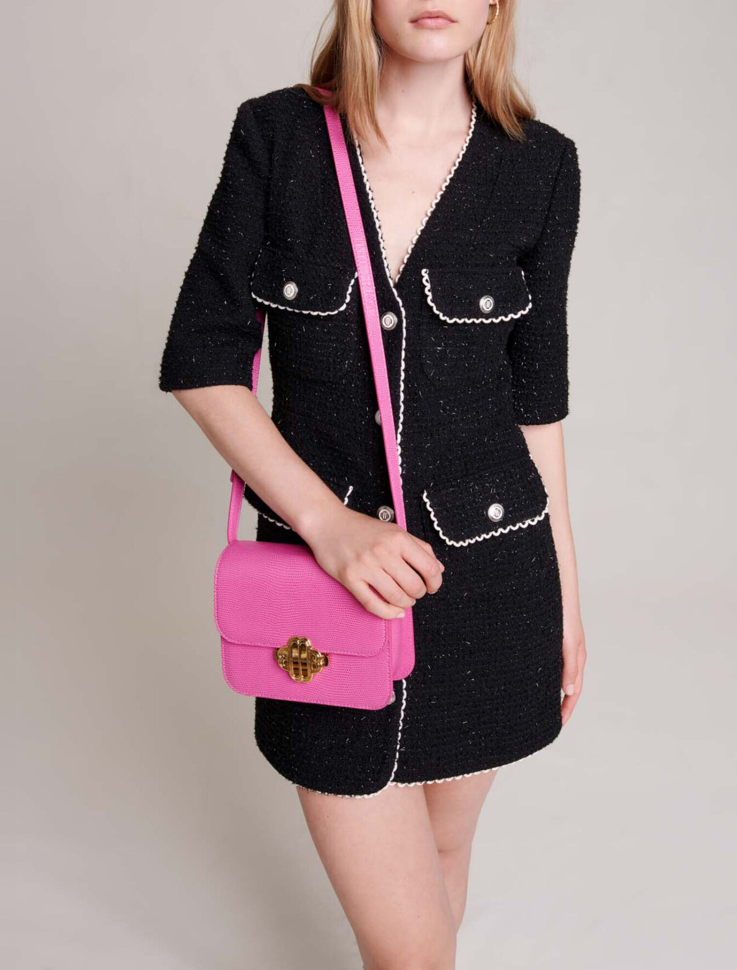 Short tweed dress