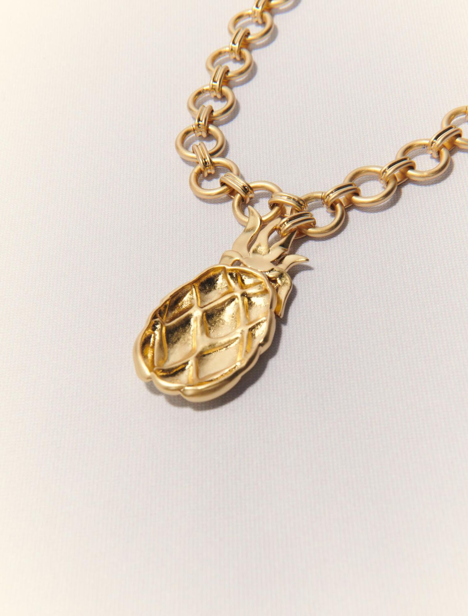 Pineapple long necklace