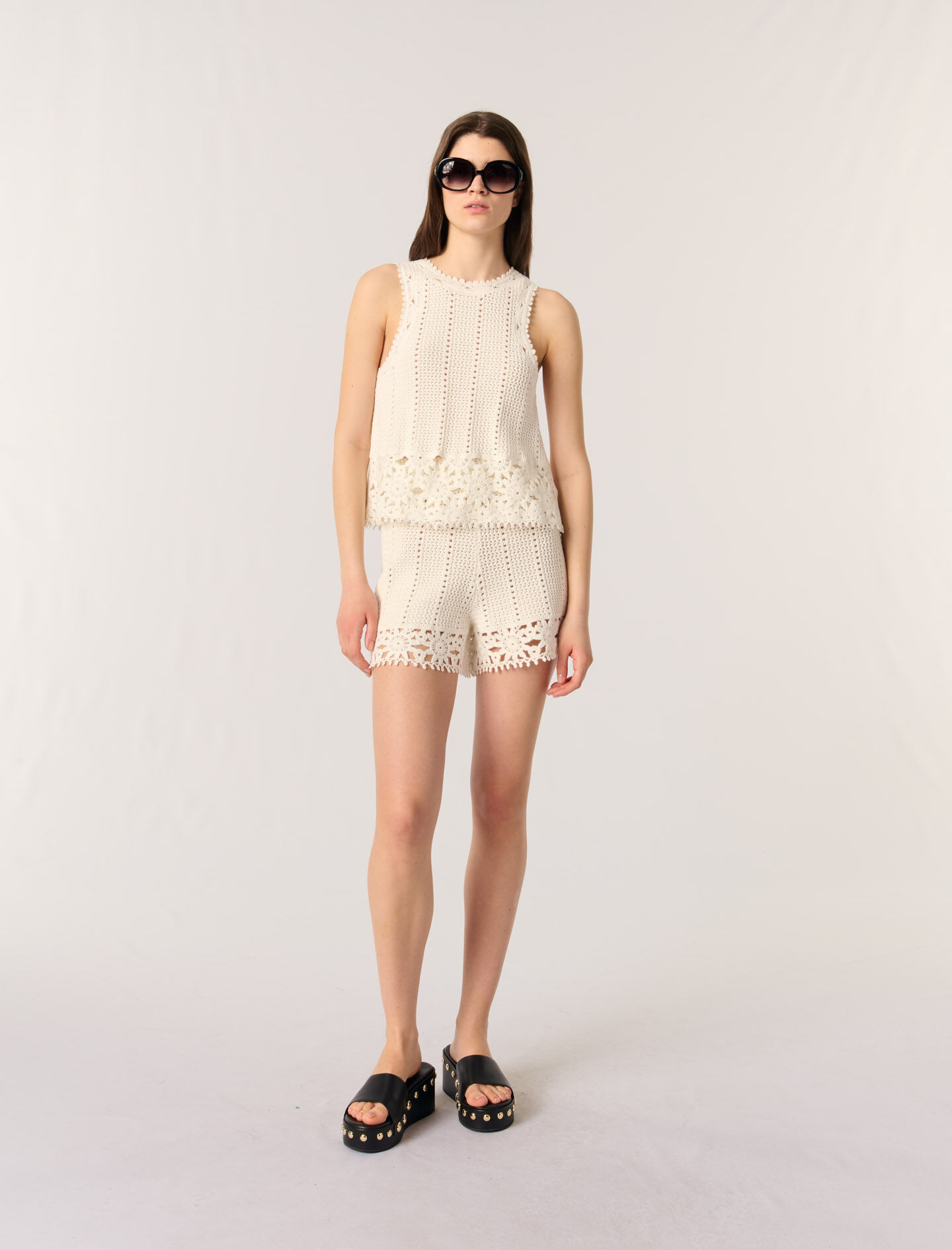 専用 S gather knit shorts THEREDTHREAD】S gather knit shorts