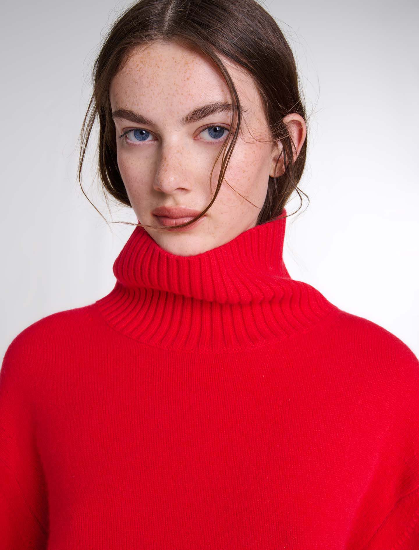 High-neck cashmere jumper - Pullovers | Maje High-neck cashmere jumper - Pullovers | Maje