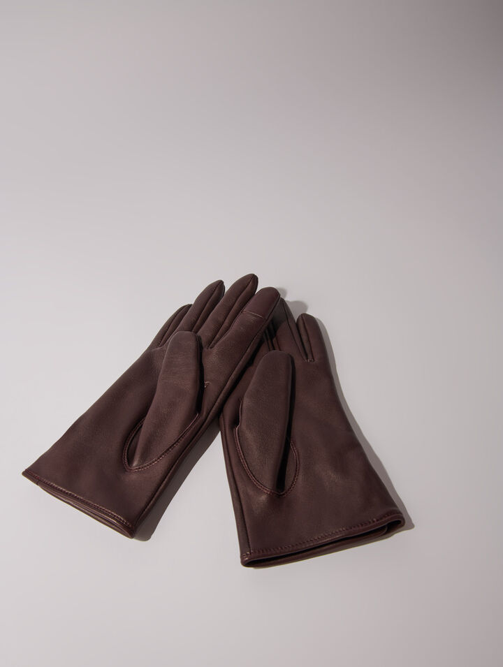 Leather gloves
