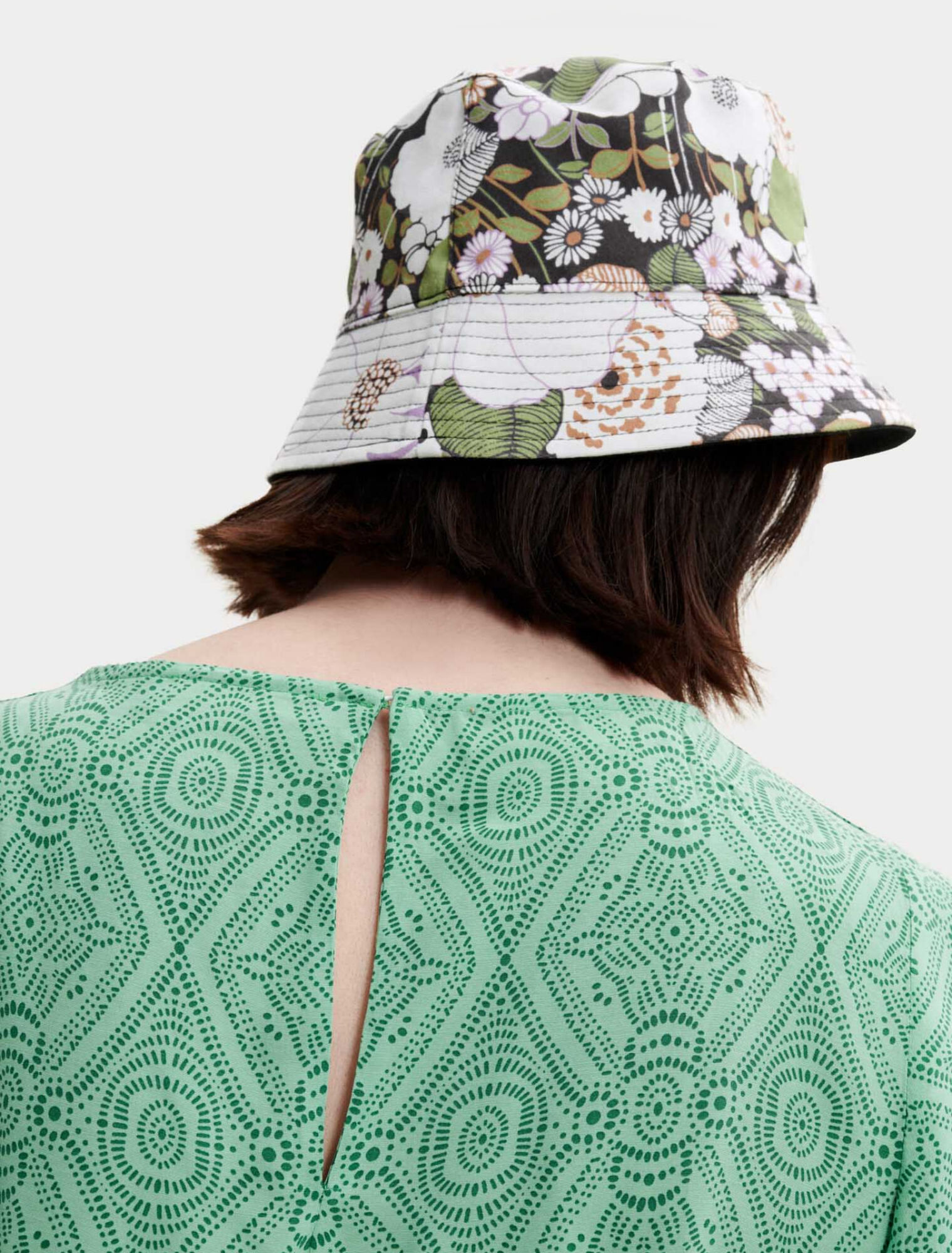 Fluid printed playsuit