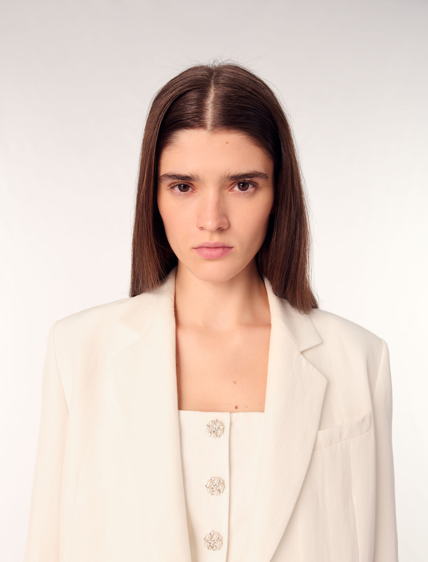 Suit jacket White for Women | Maje Suit jacket White for Women | Maje