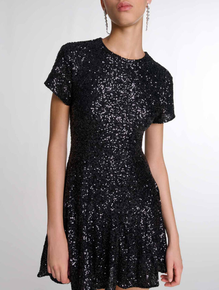 Short sequin dress