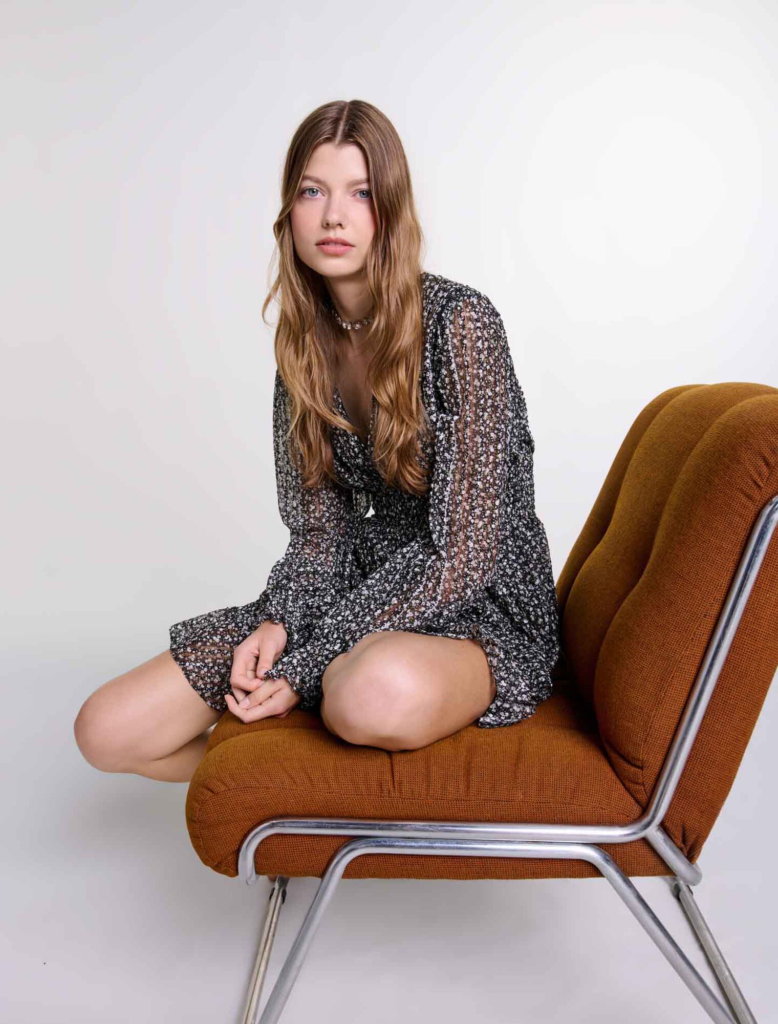 Short flared dress