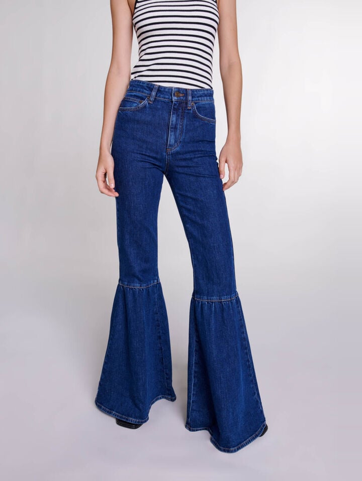 Flared jeans
