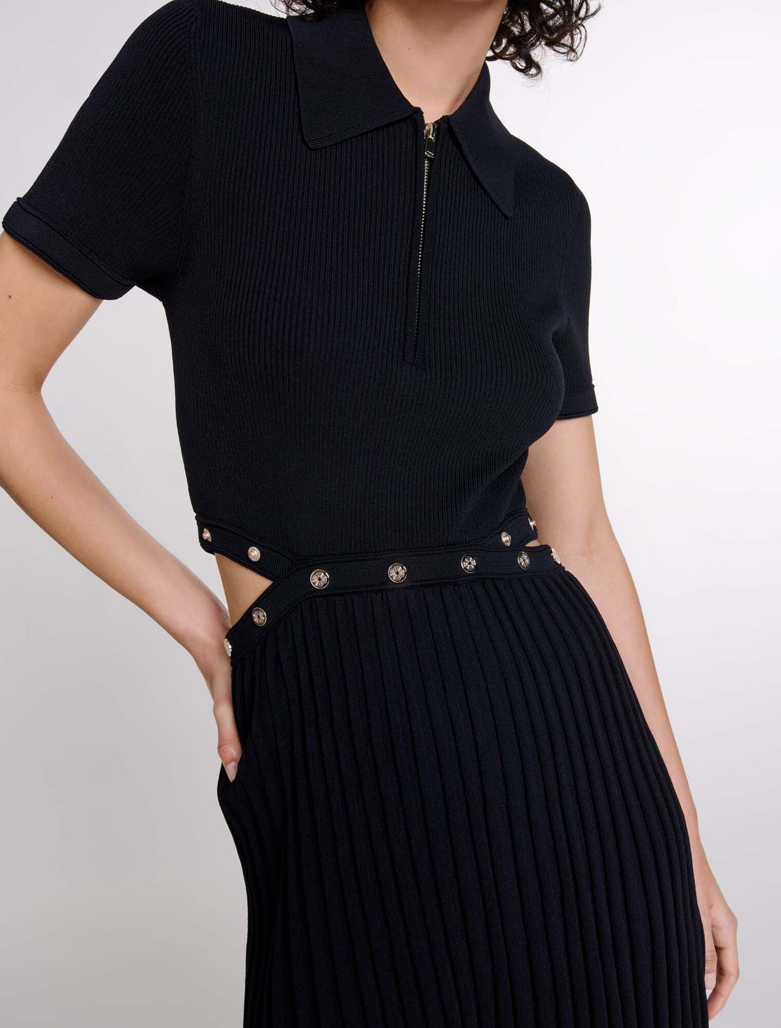 Short knit dress