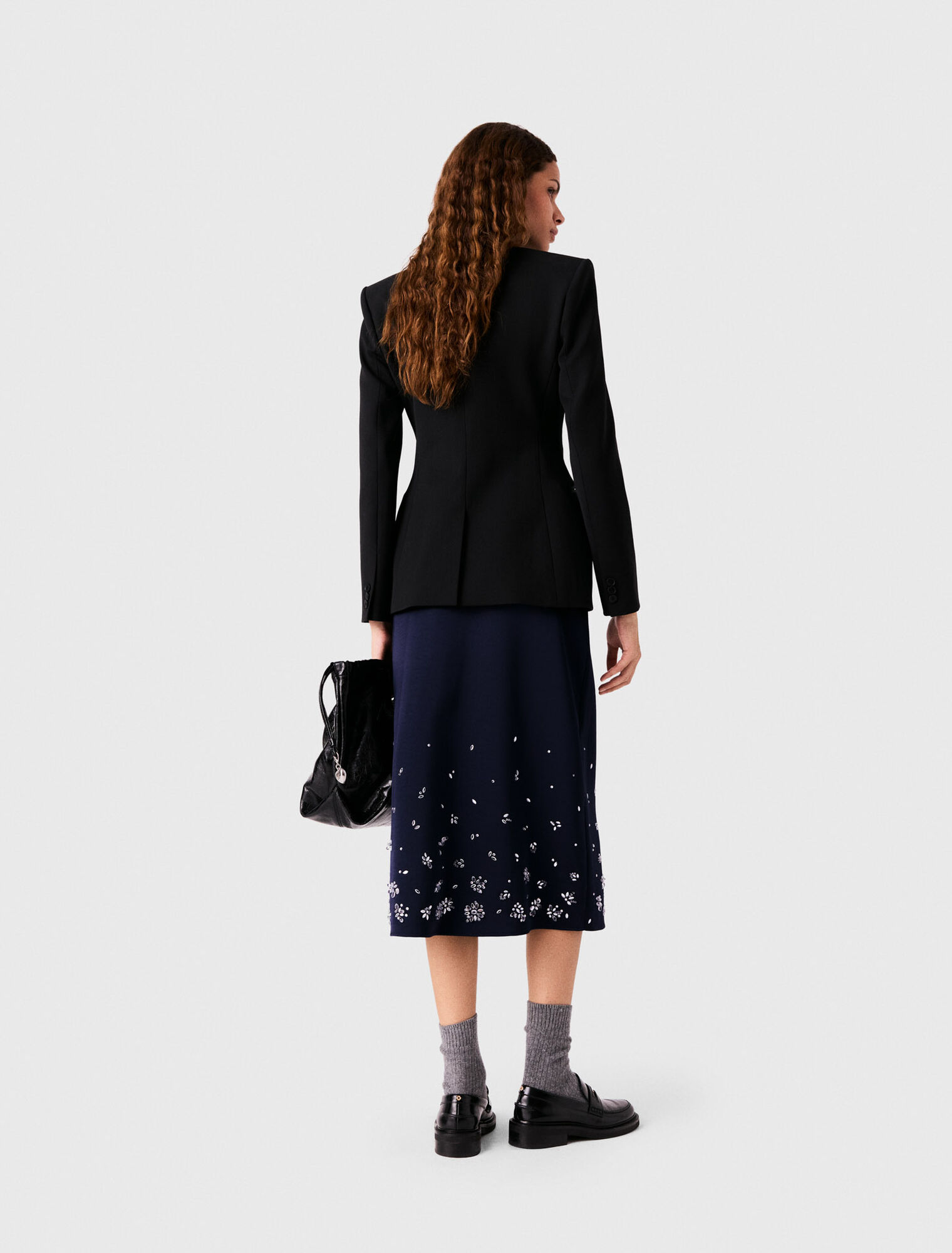 Slim-fit tuxedo jacket