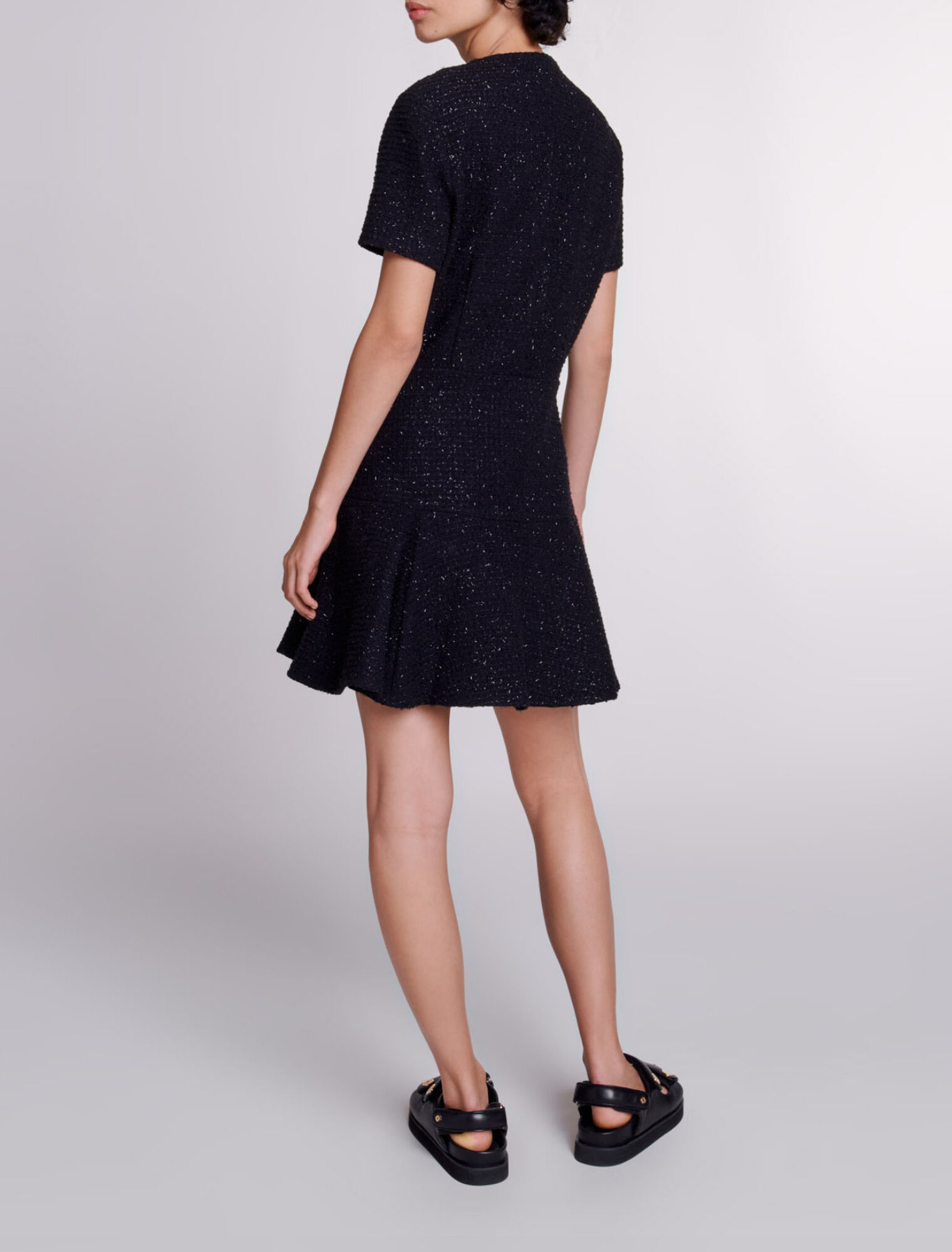 Short tweed dress