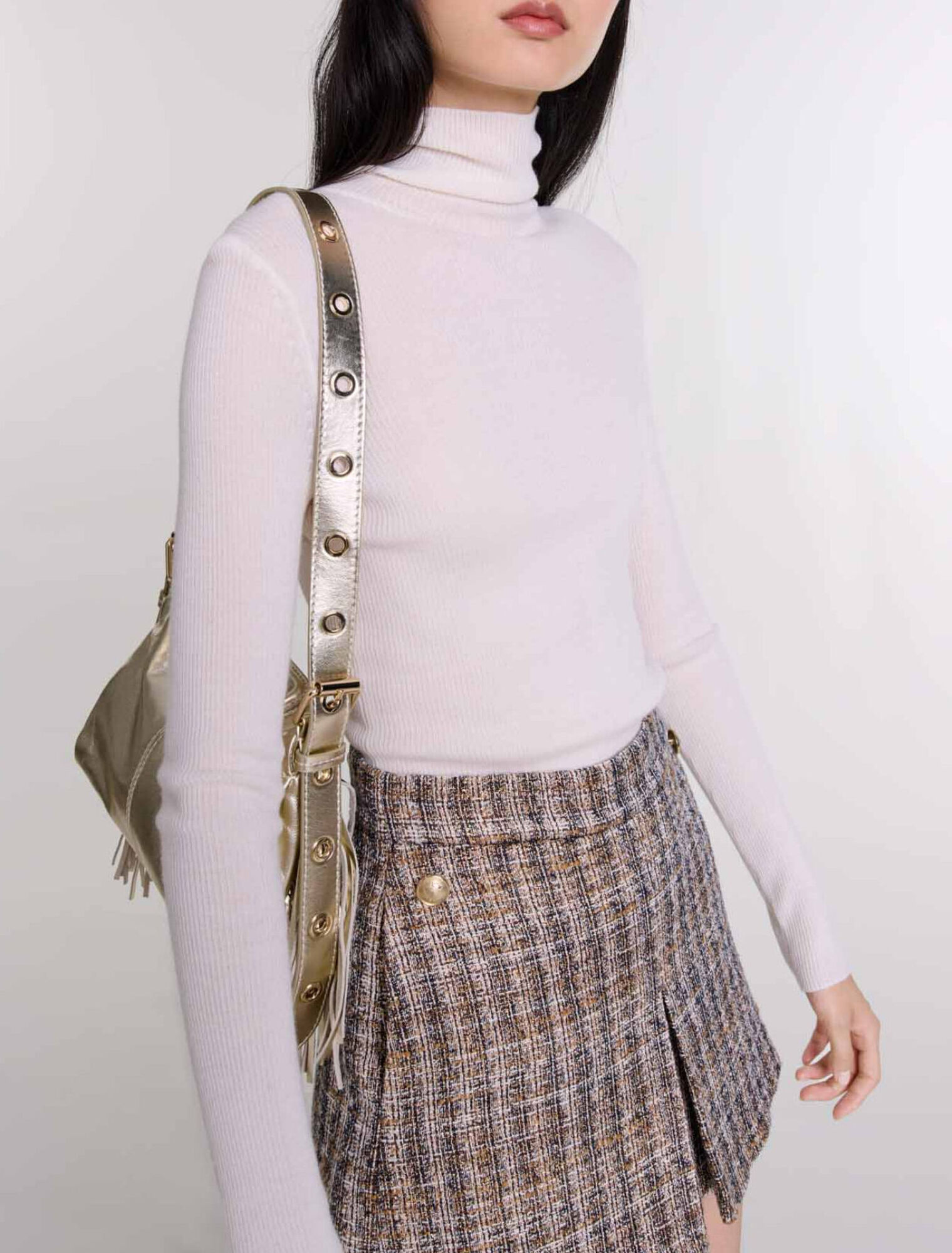 Tweed skort