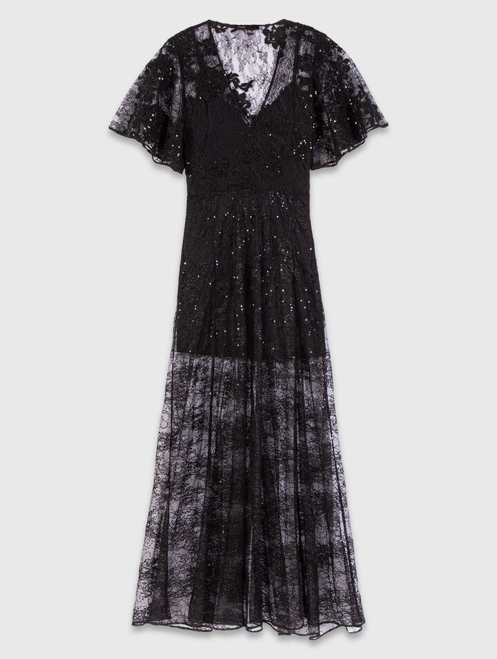 Lace maxi dress