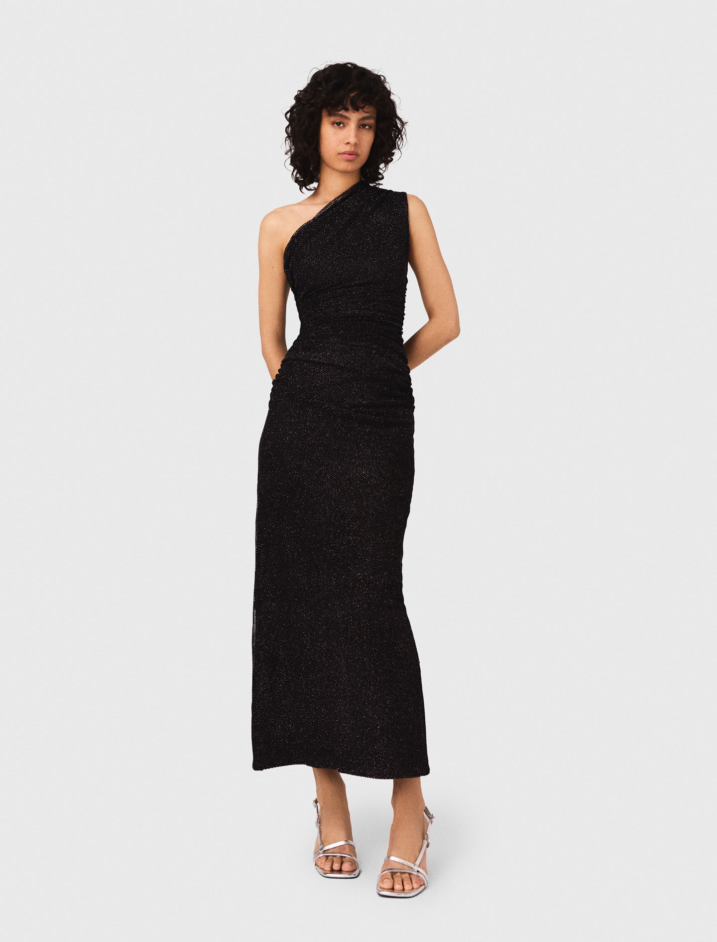 majeページ Maje lace-trim Jersey Top | Black | FARFETCH PL