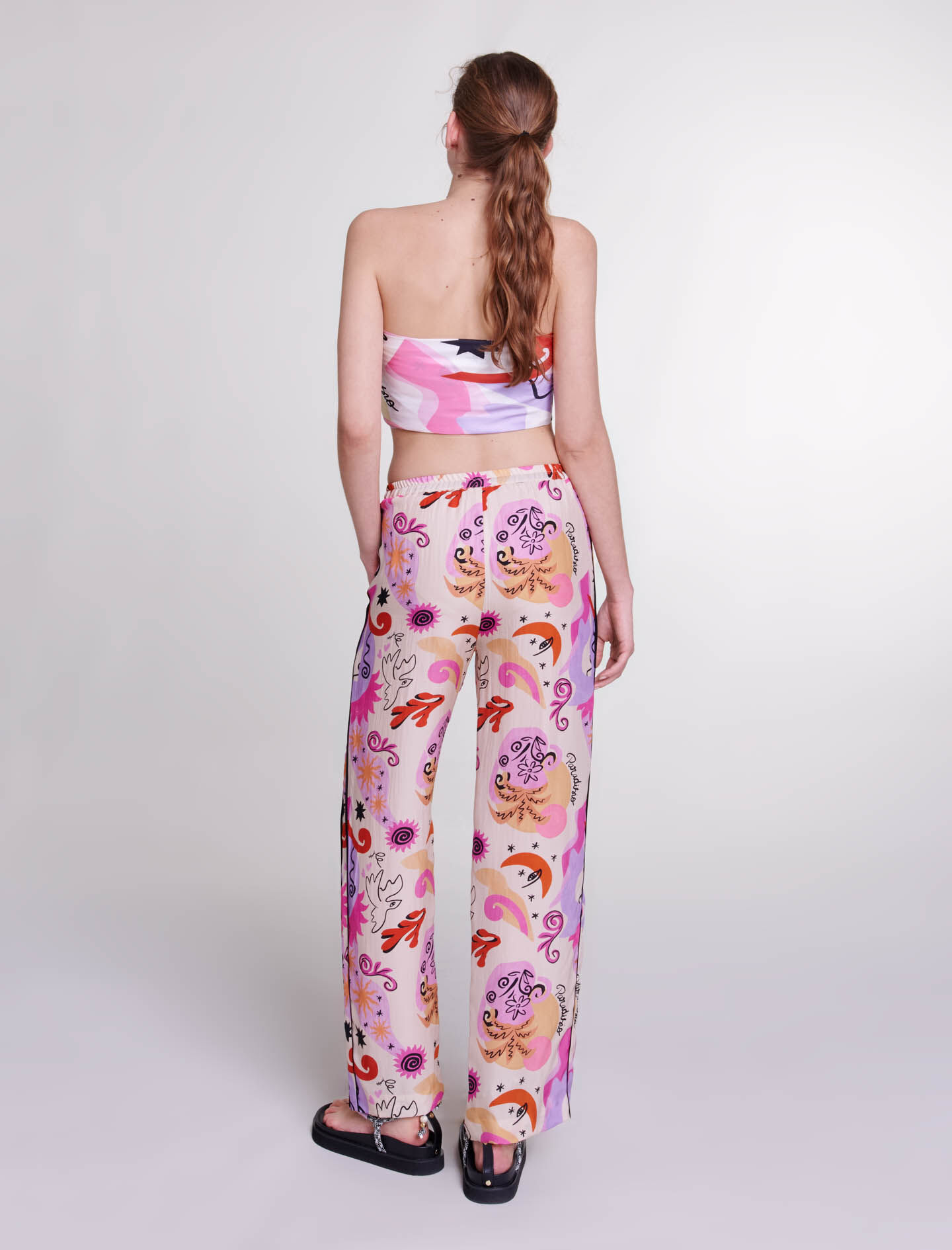 Silk trousers - Pants & Jeans | Maje Silk trousers - Pants & Jeans | Maje