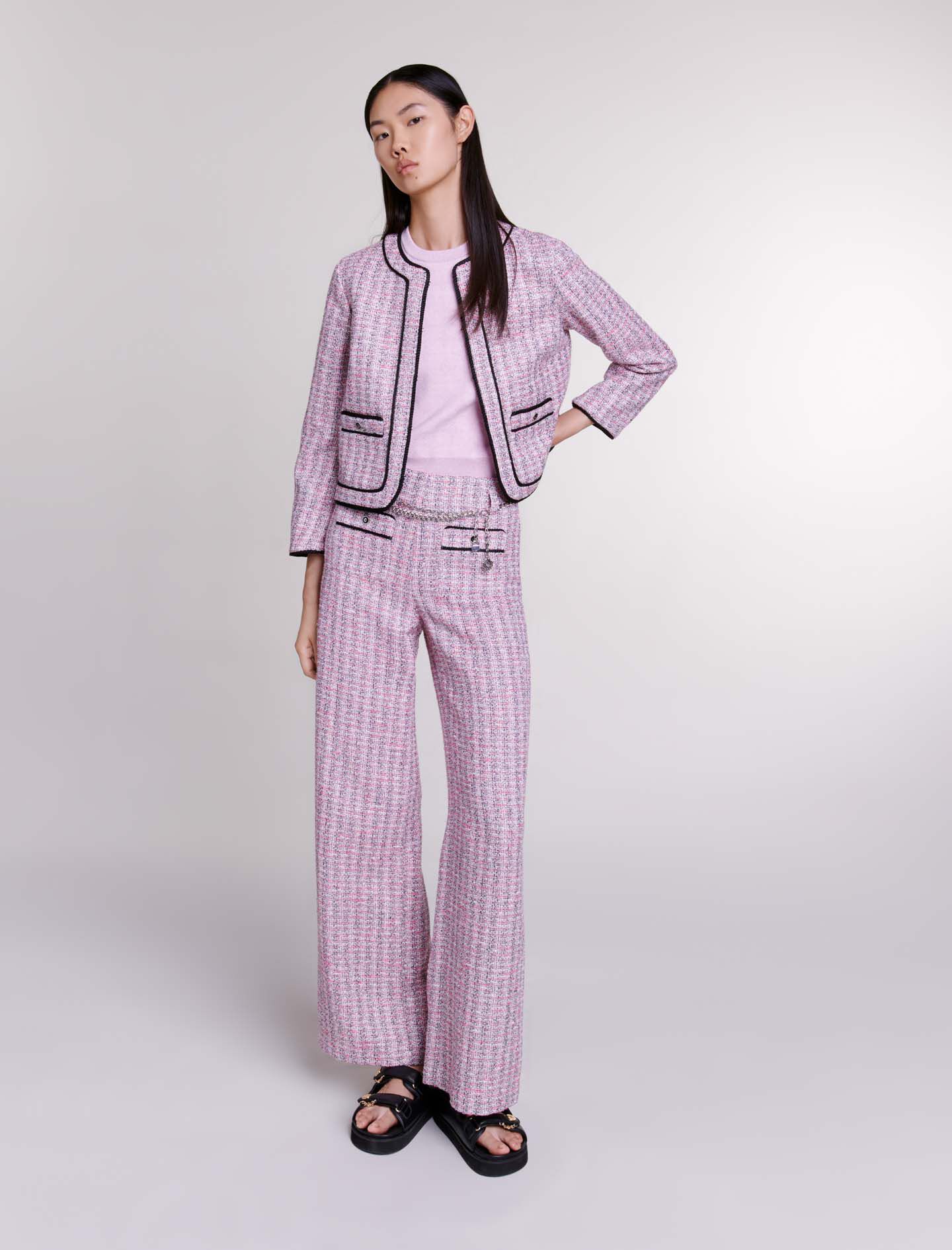 Short tweed jacket Suit jackets Maje