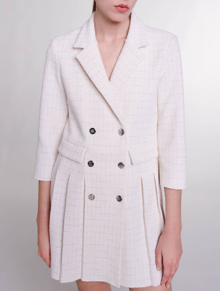 Short button-up dress