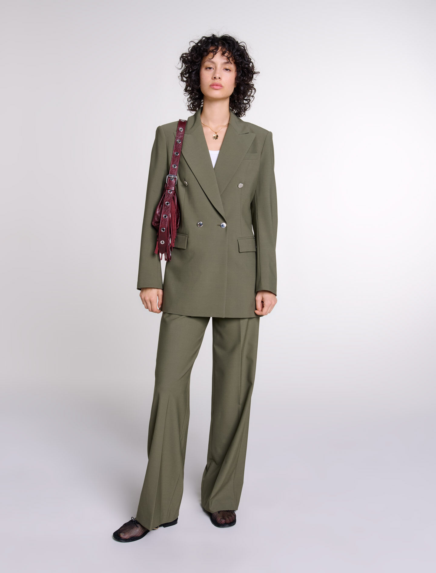 Slim fit suit jacket Suit jackets Maje