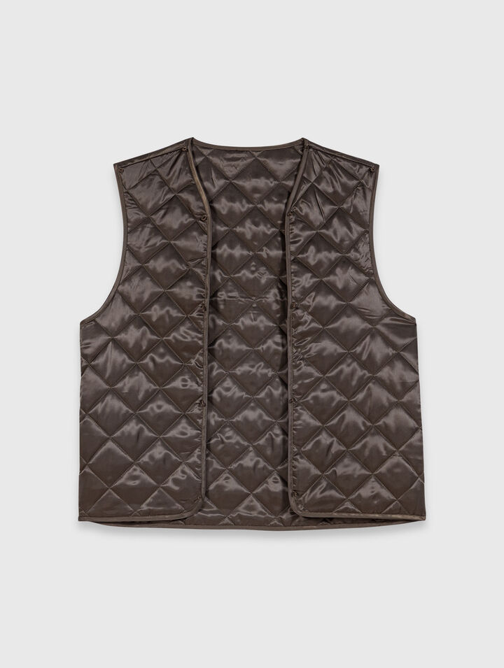Cotton trapeze jacket