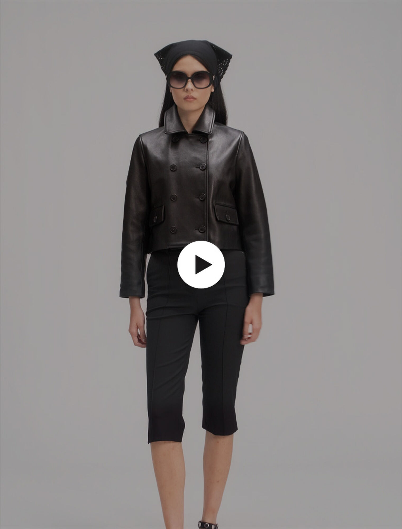 Capri suit trousers