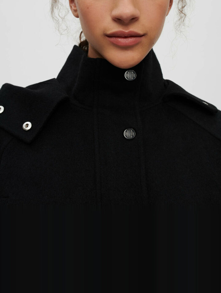 Double-sided oversize coat