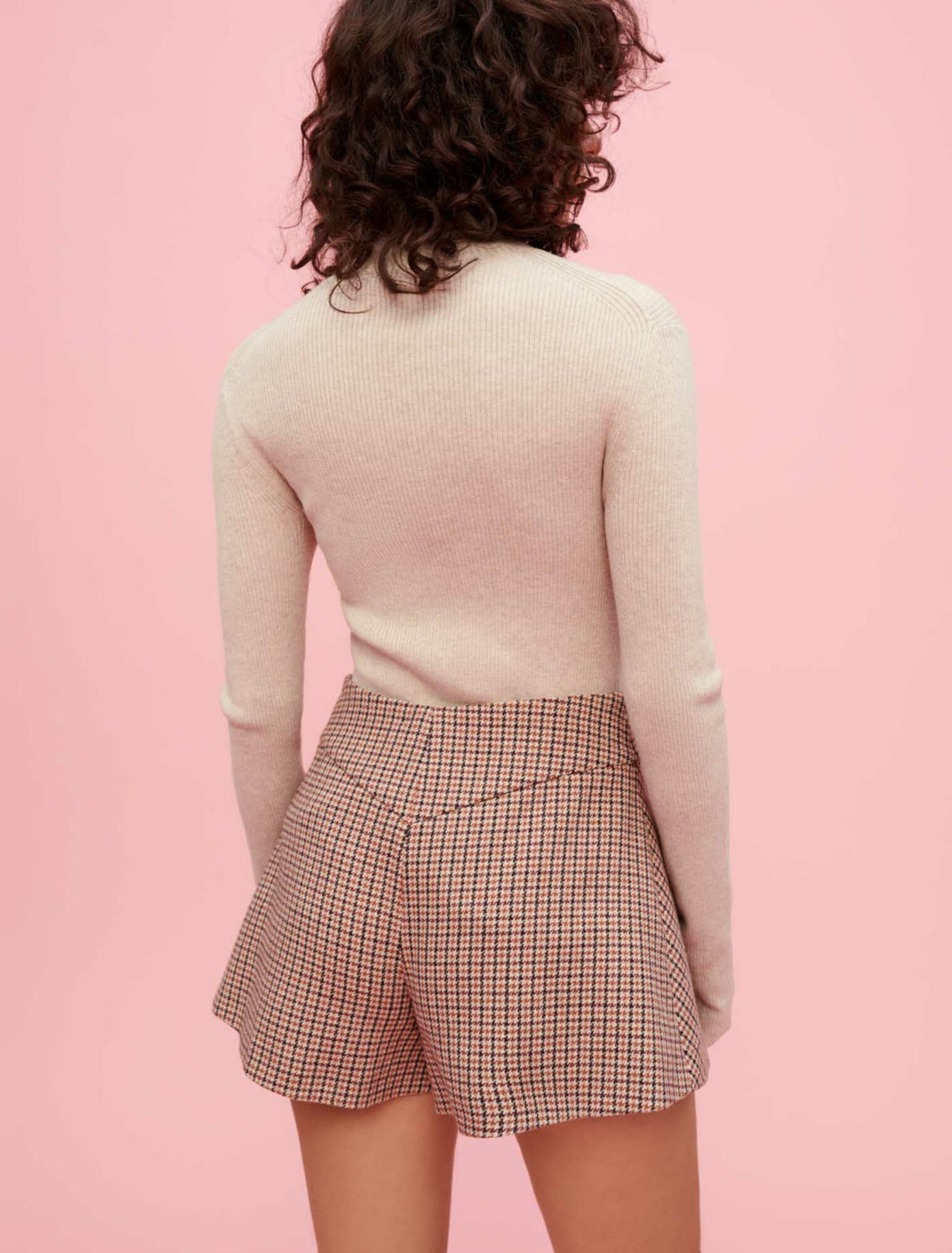 Houndstooth skort