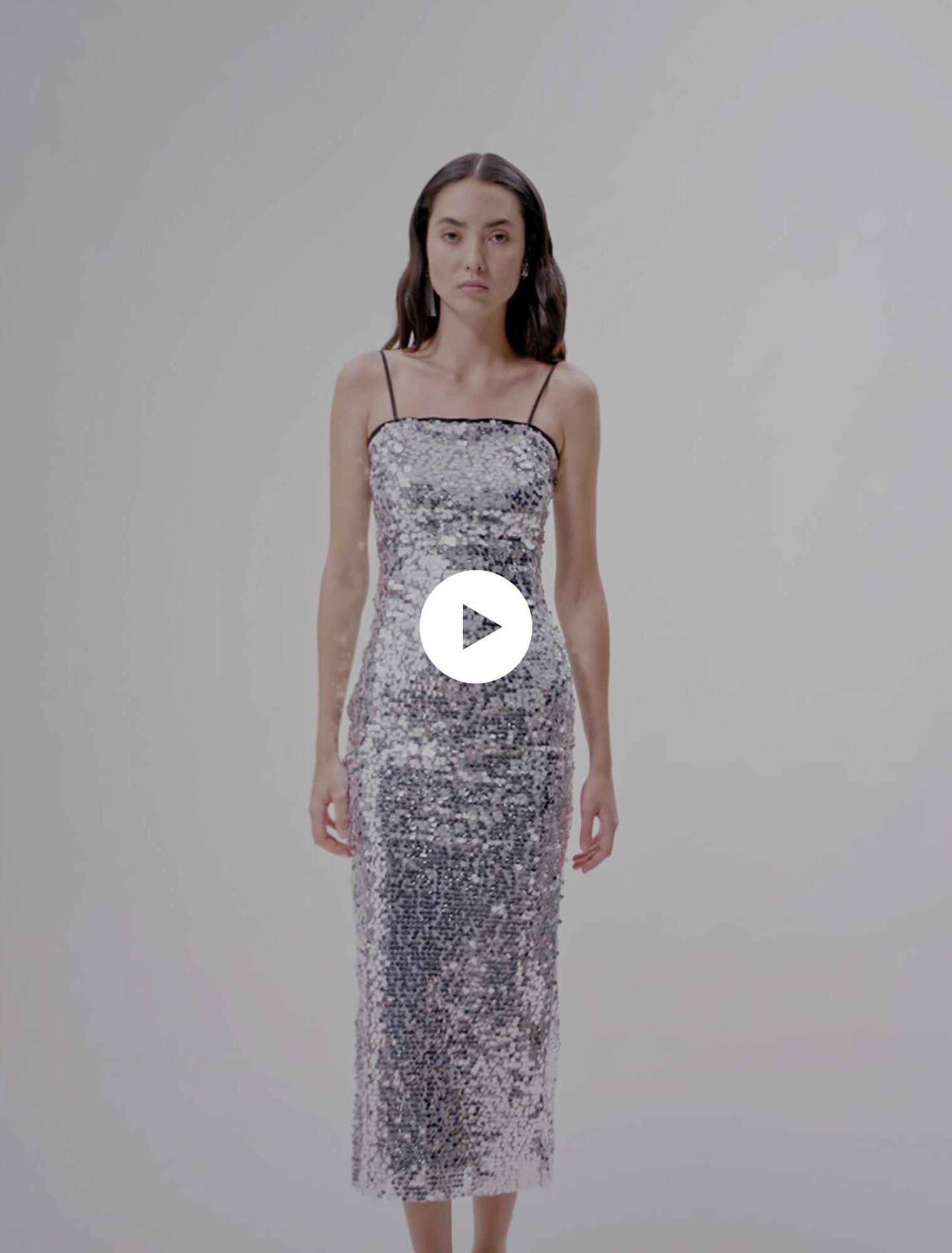 Sequin maxi dress