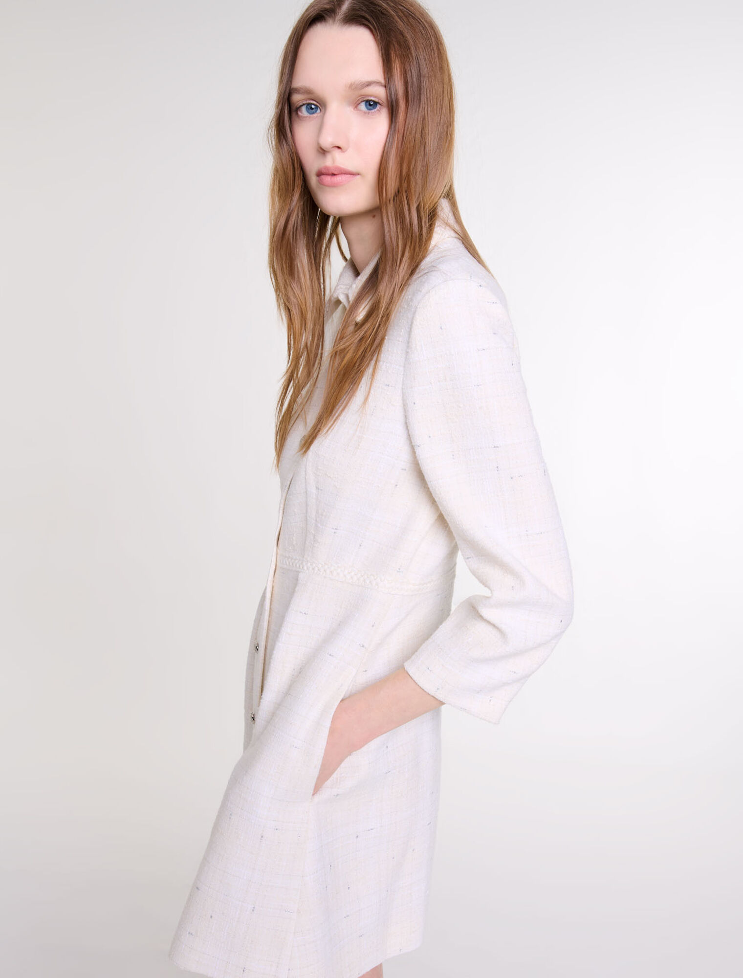Short tweed dress