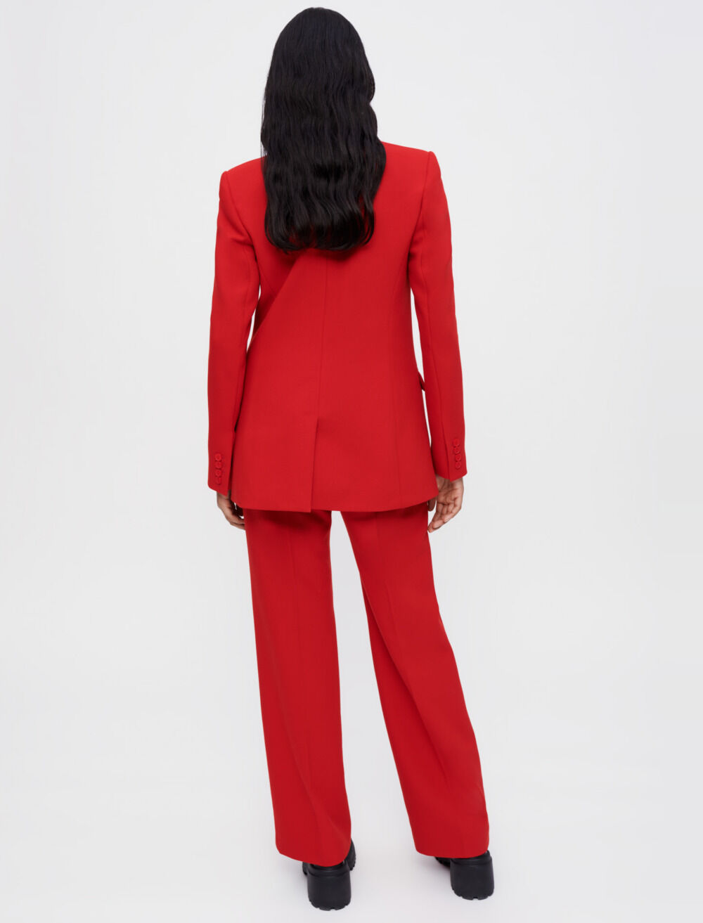 Red suit jacket Offline Blazers Jackets Maje