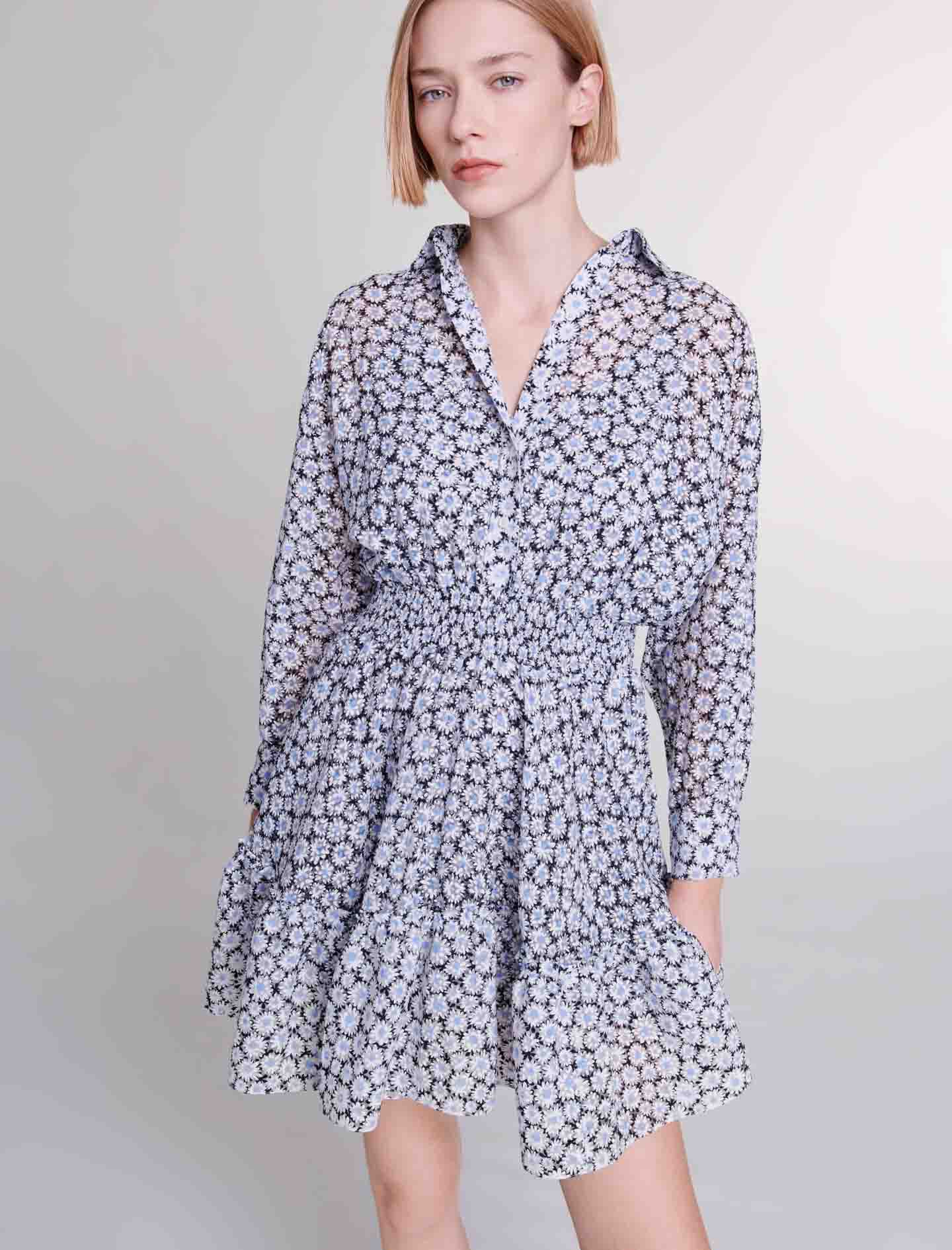 Short floral dress
