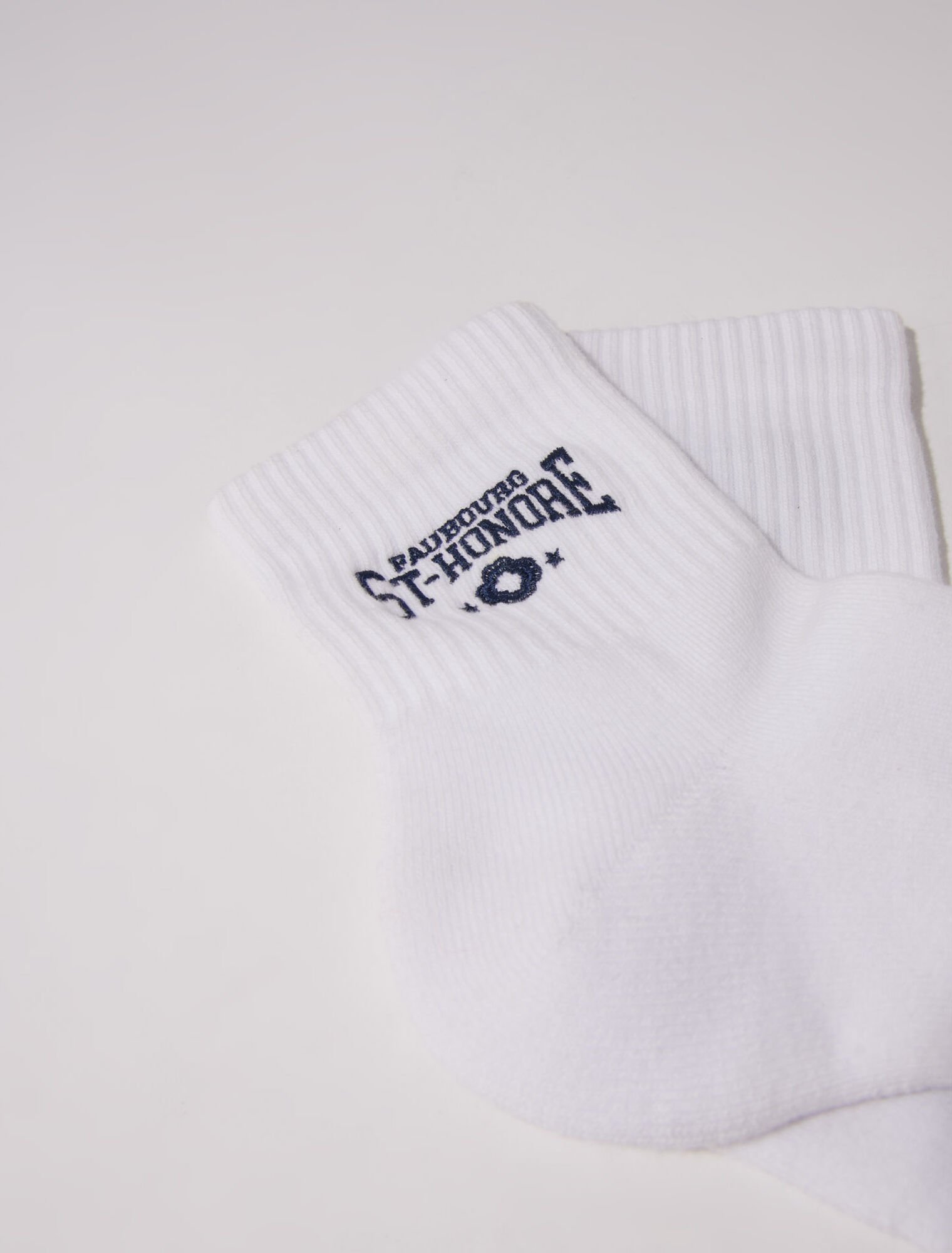 Saint Honoré embroidered socks