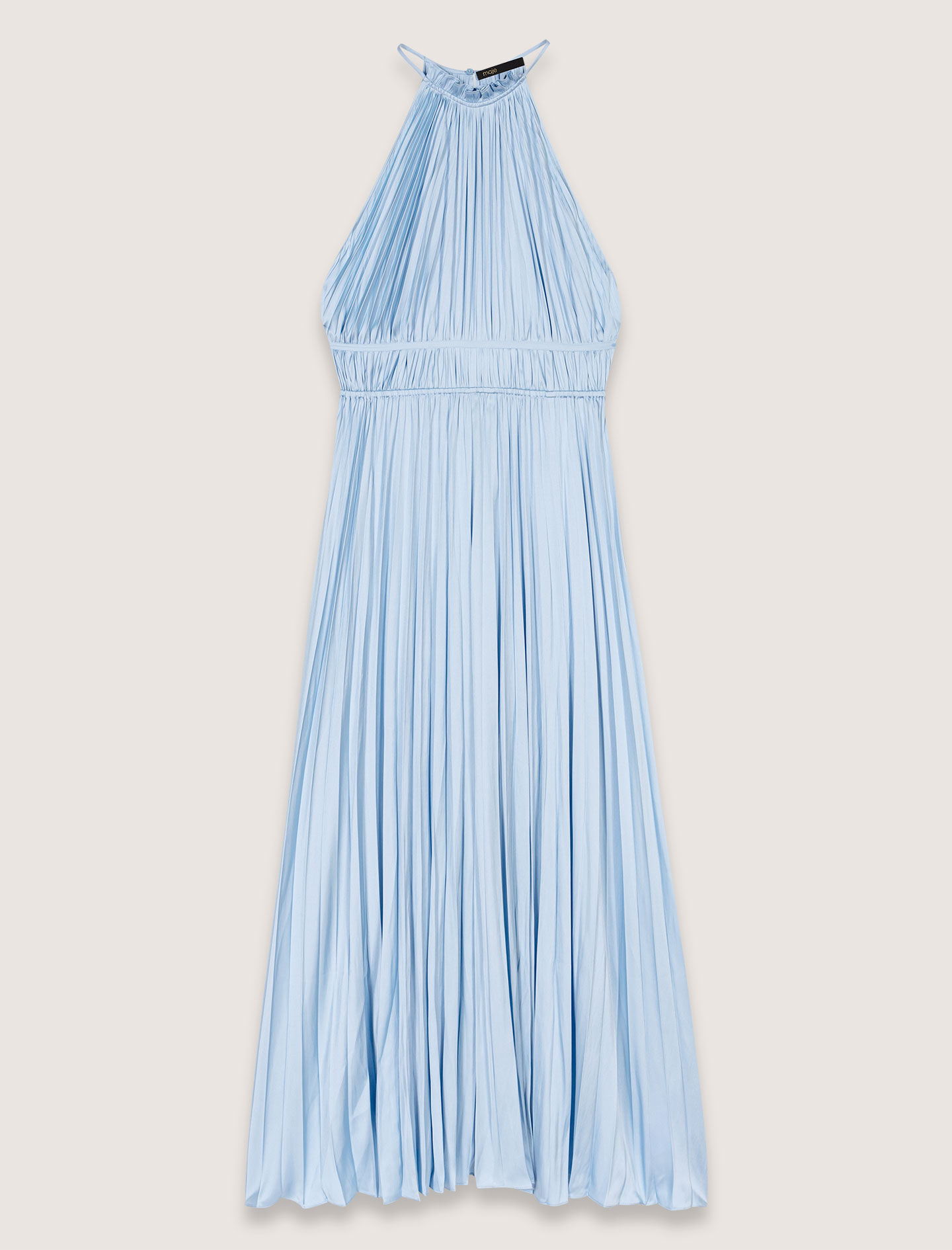 Pleated maxi dress - Maxi dresses | Maje