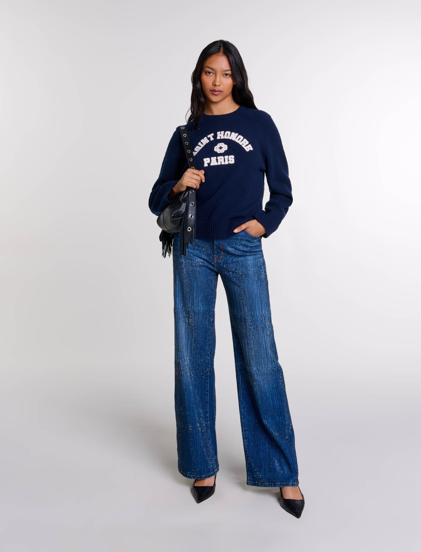 Trendy Women's High waist jeans | Maje