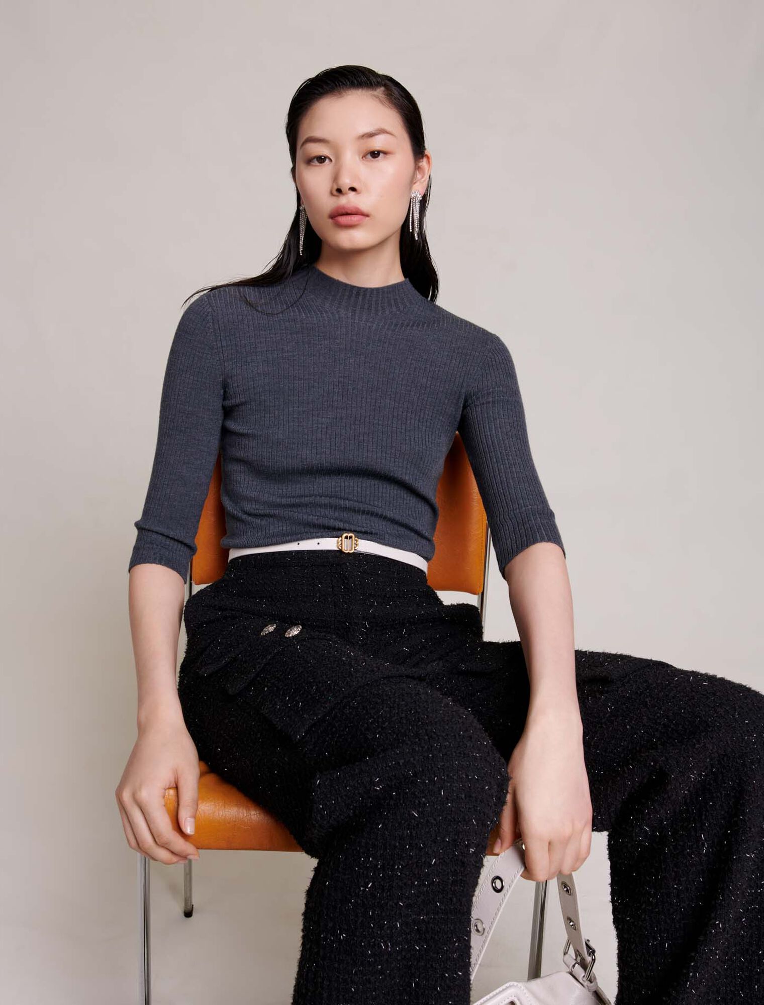 Ribbed jumper