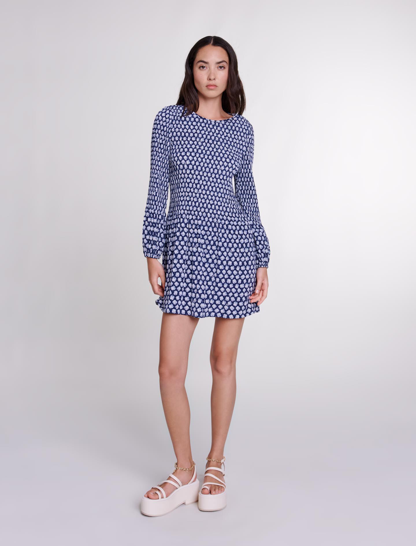 Maje flower dress cheap