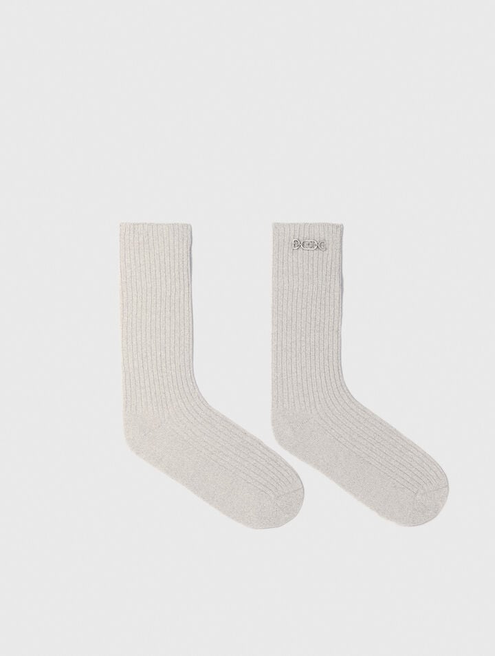 Lurex socks
