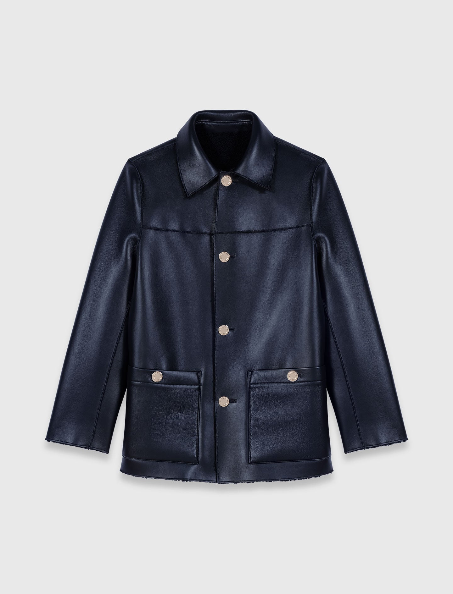Reversible Faux Shearling Jacket 10