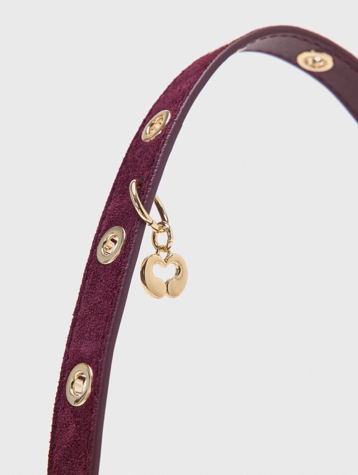 Miss M micro suede bag
