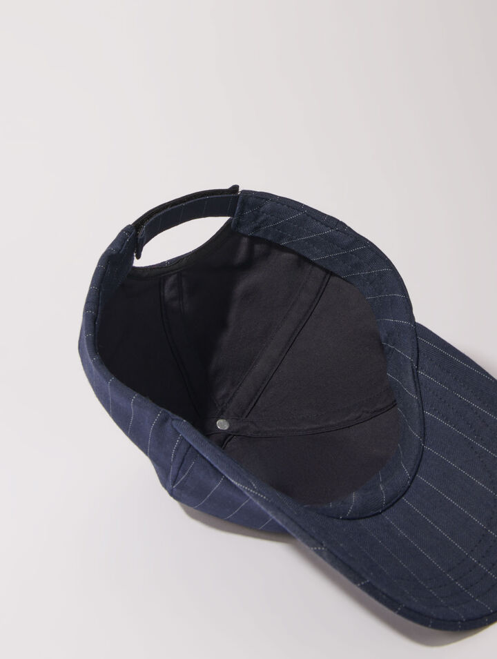 Striped cap