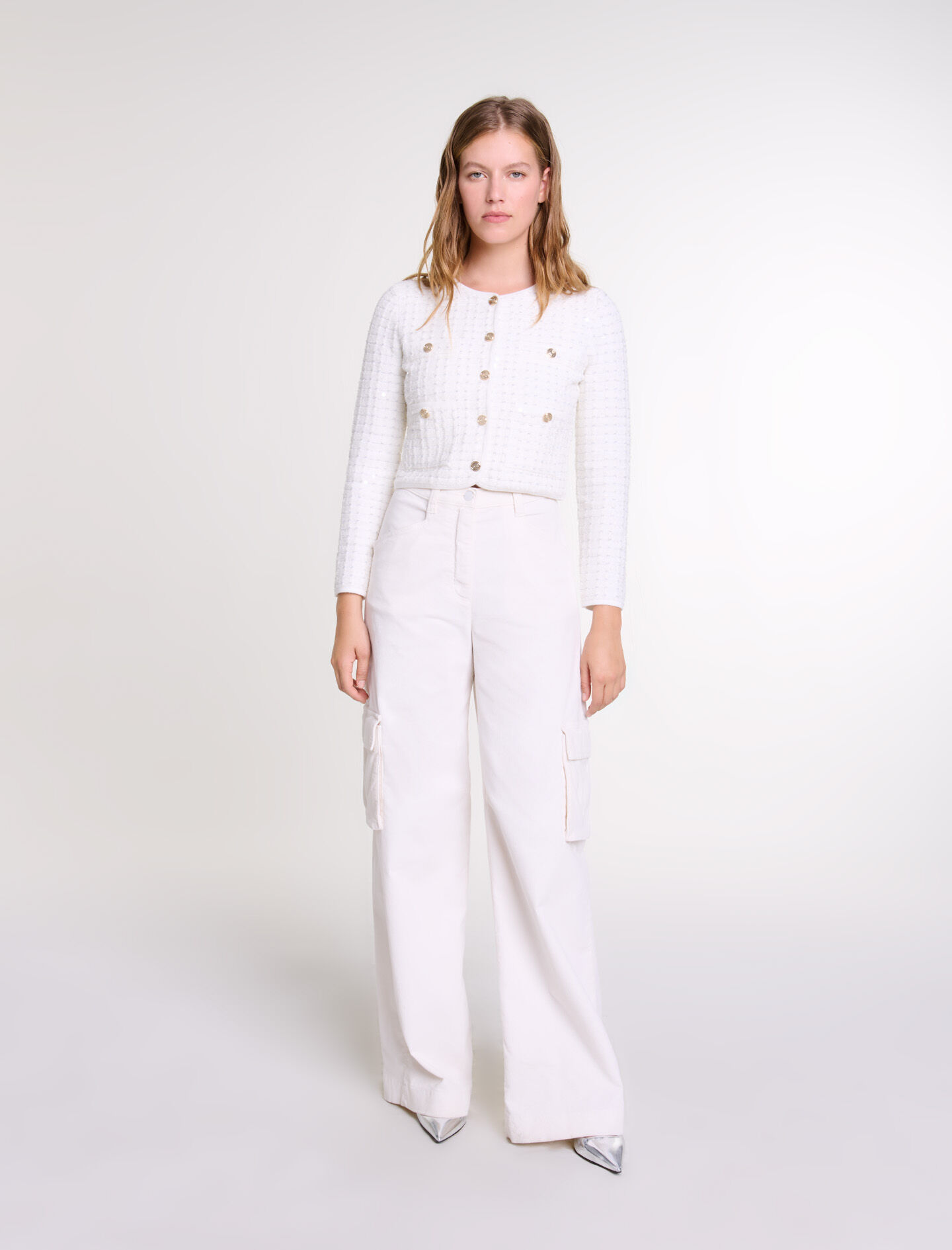 Maje knit cardigan cheap