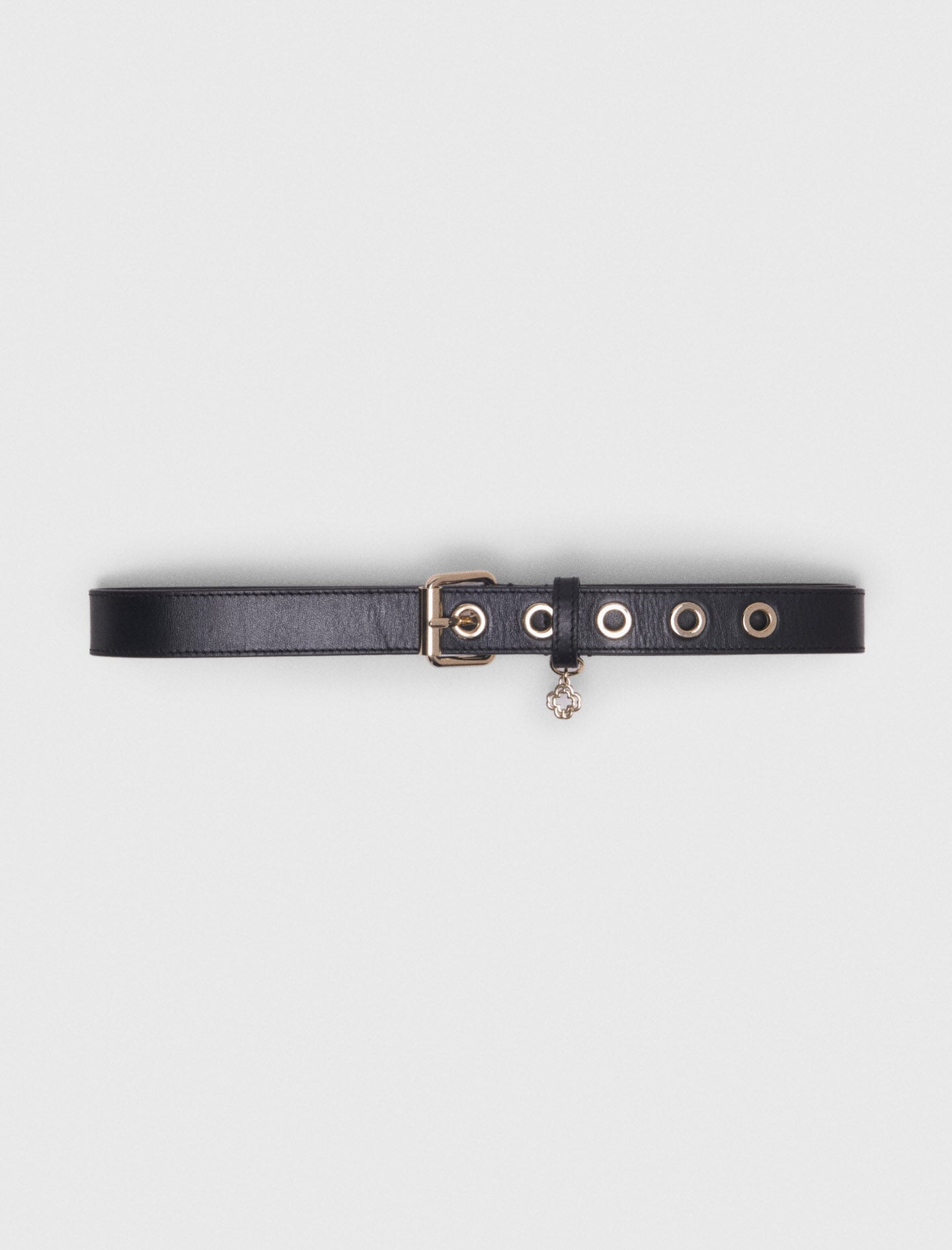 Leather belt with Miss M buckle 8