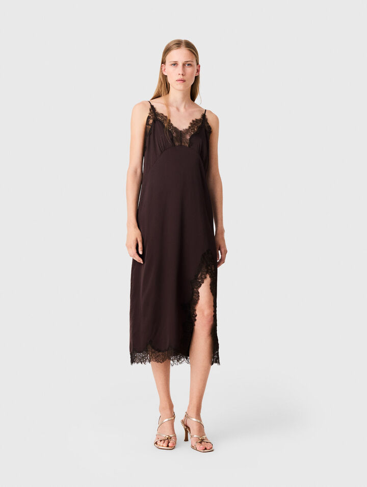 Midi slip dress