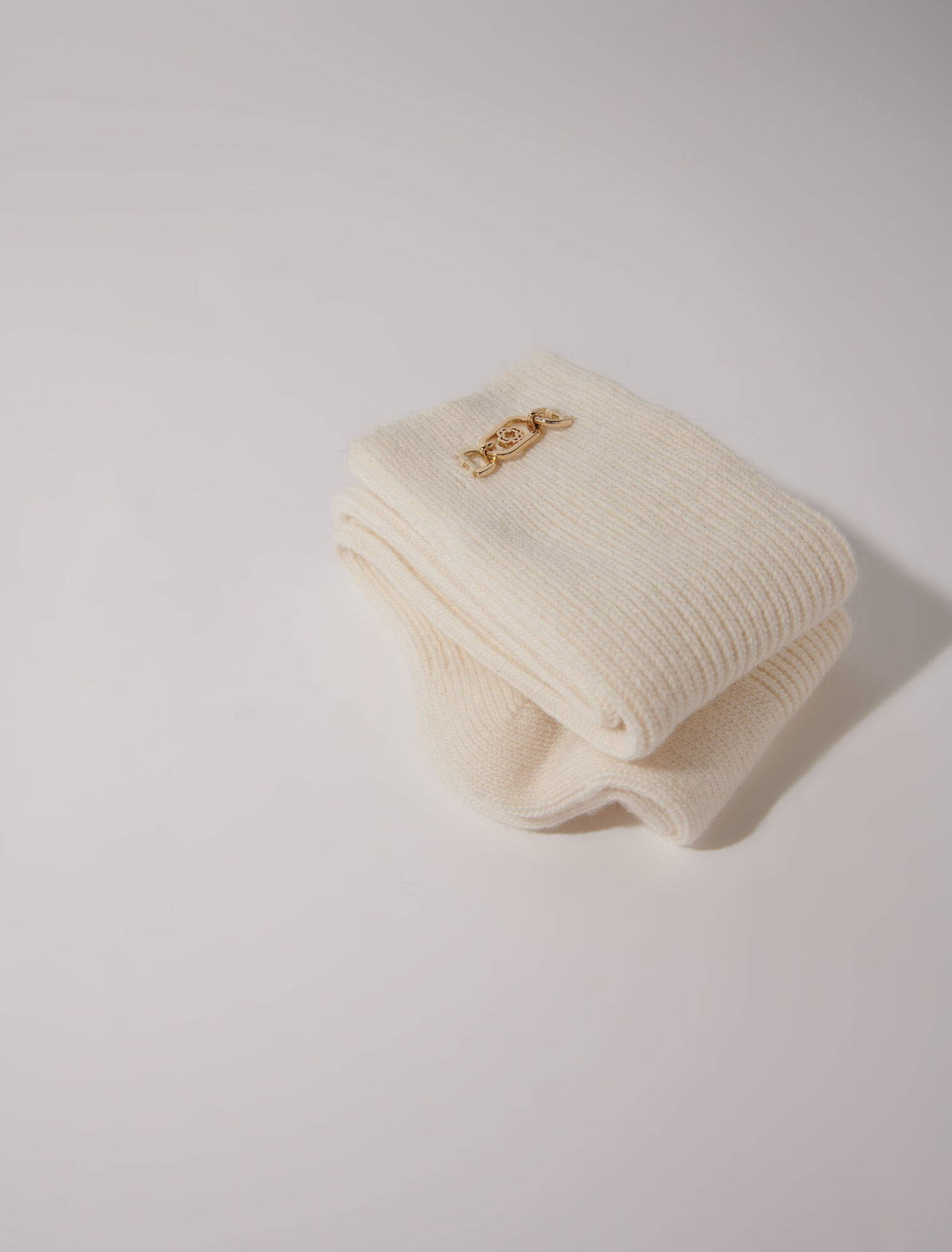 Wool mix knee-high socks
