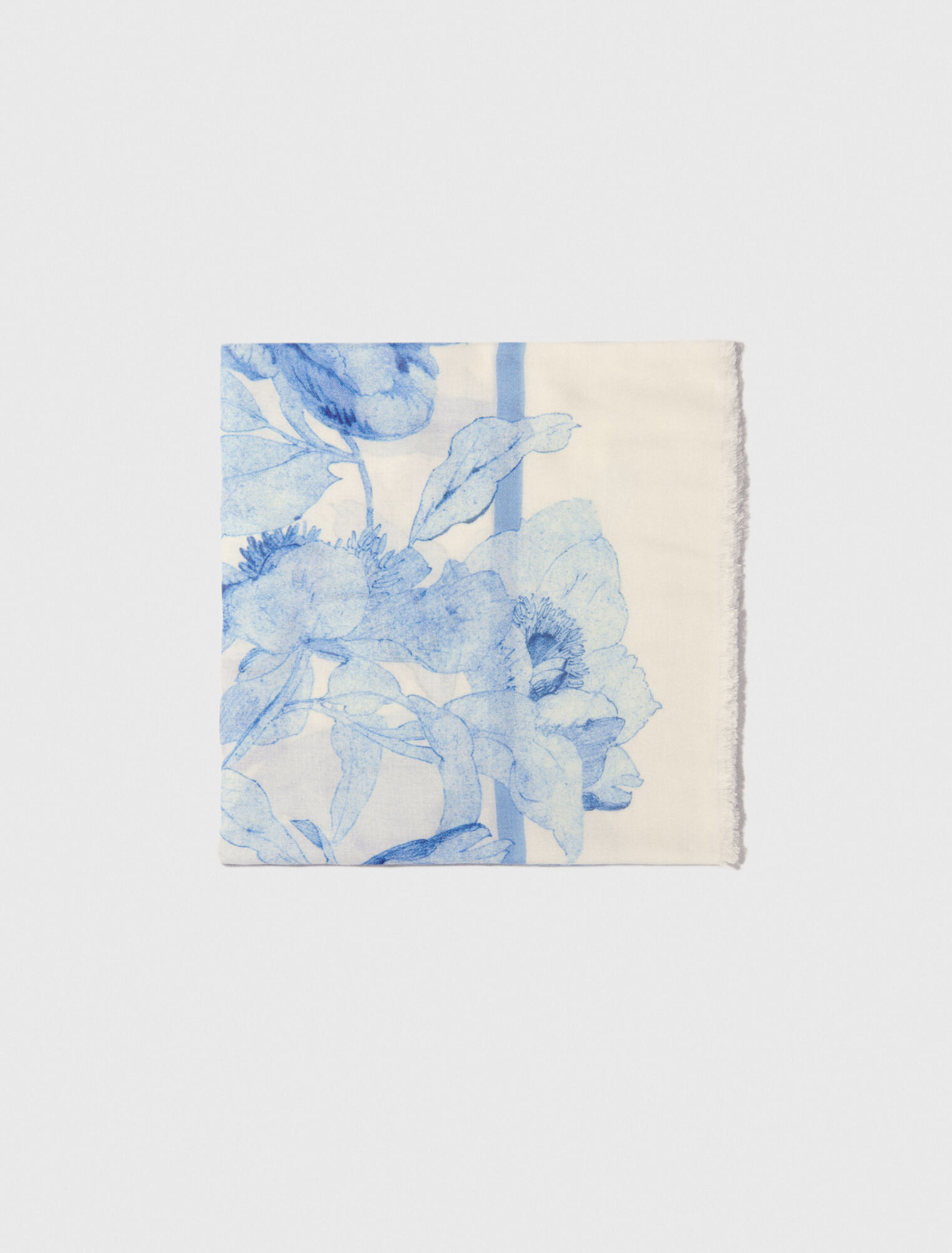 140x140 Watercolour theme shawl