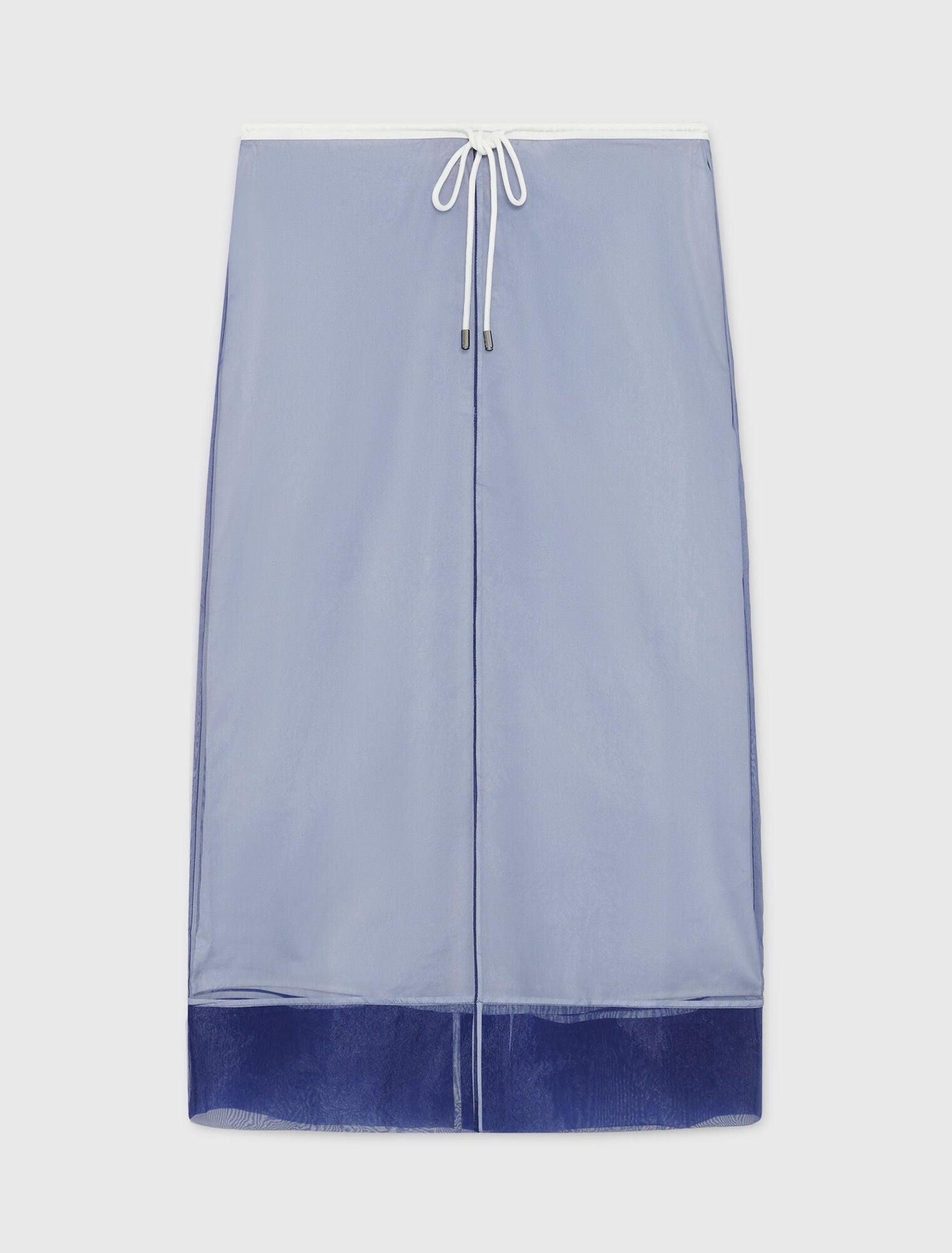Cotton and removable organza skirt 7