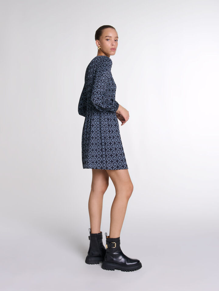 Leather ankle boots with buckles