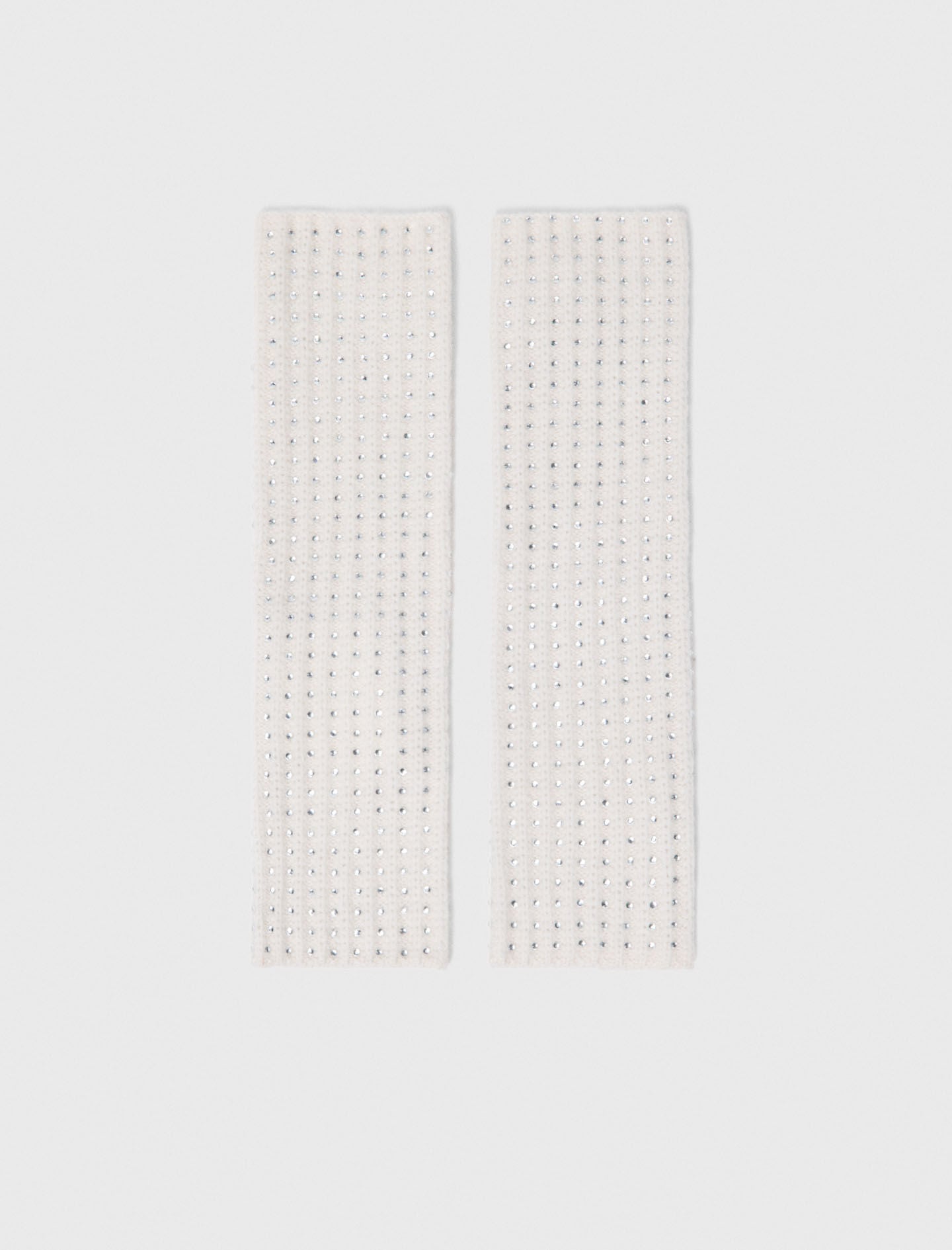 Wool and rhinestone mittens 8