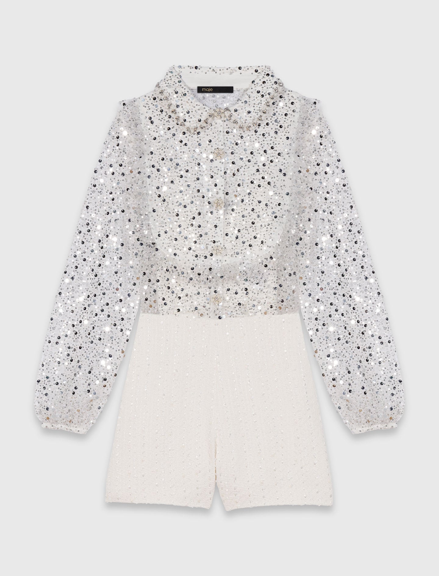 Tweed playsuit 6