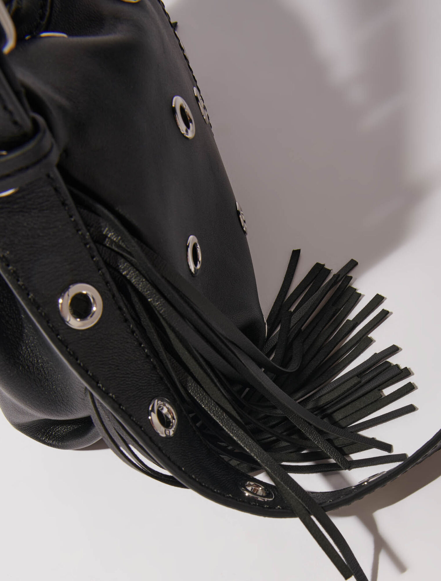 Miss M Mini eyelet leather bag