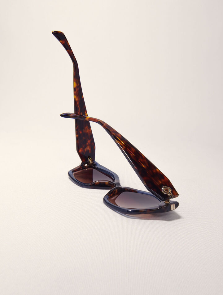 Acetate cat-eye glasses